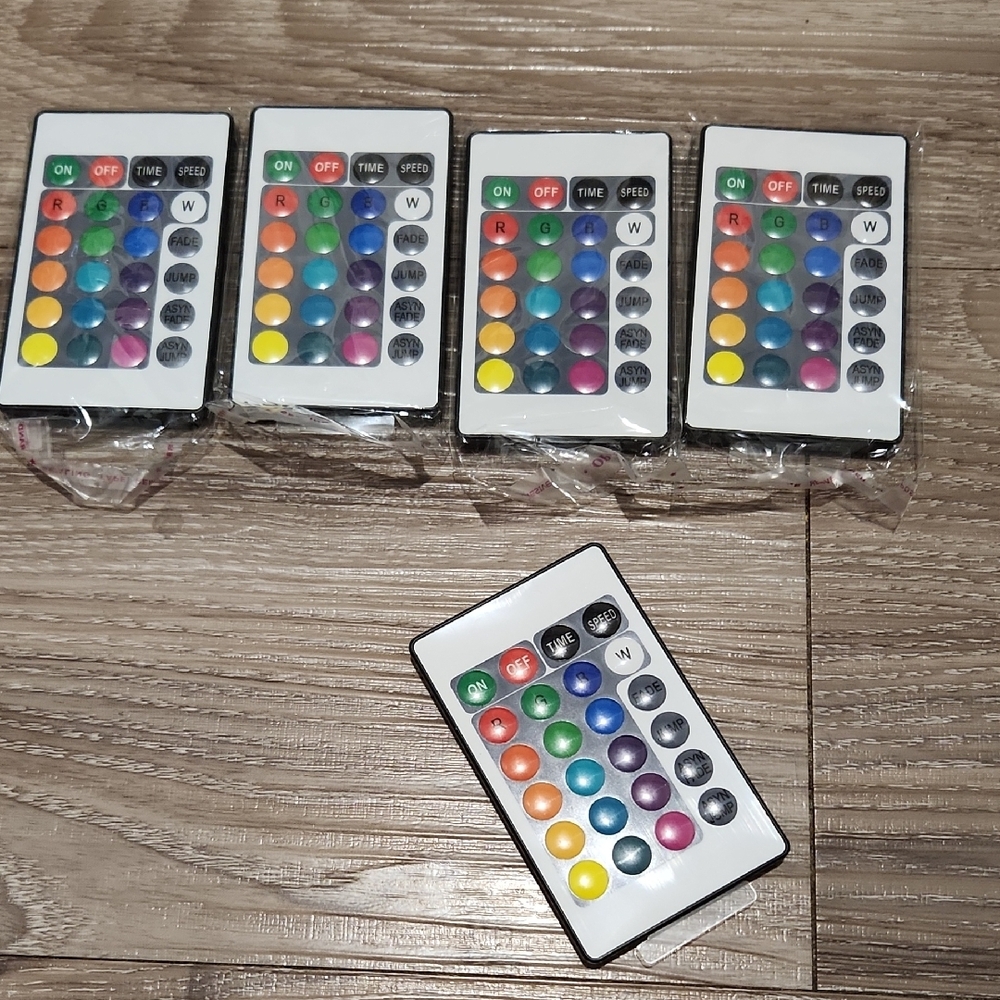 Colorful LED Remote Controls